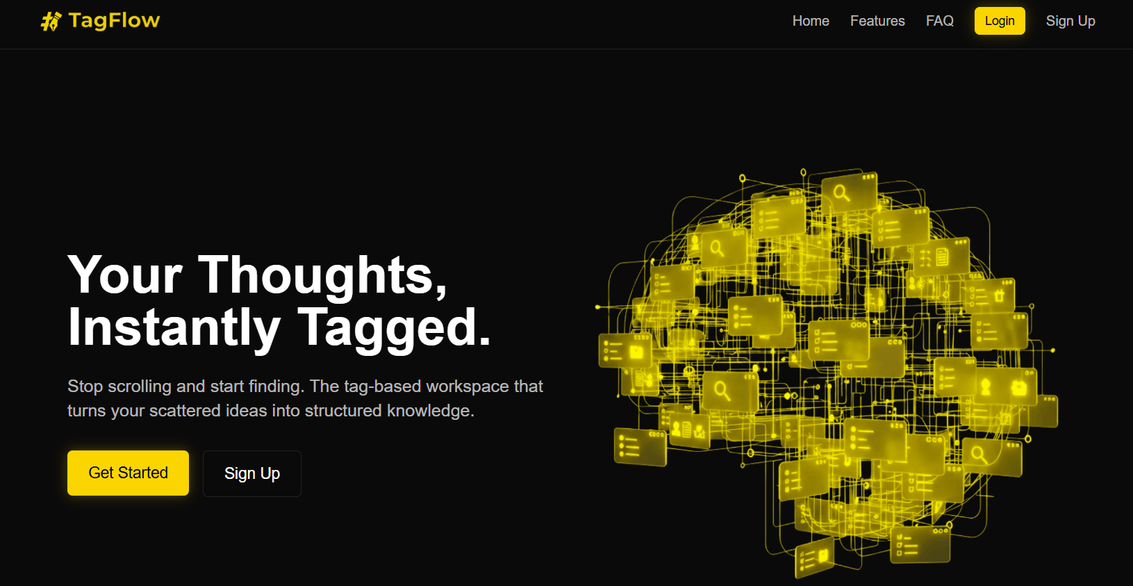 TagFlow - Note-Taking App with AI Summaries